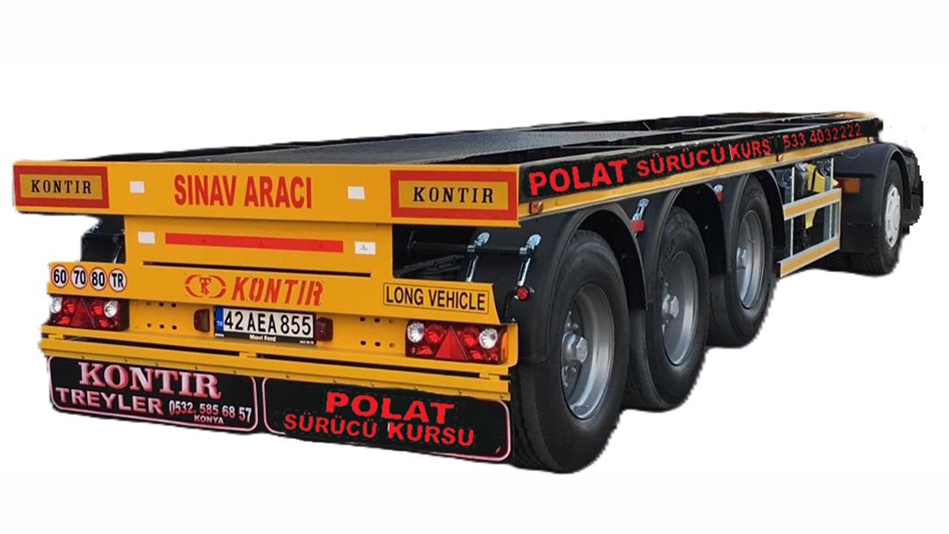 CE Sınıfı Ehliyet Kursu Konya - Römorklu Kamyon Kullanımı İçin Profesyonel Eğitim